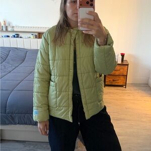 Paloma whool Women's Sage Green Puffer Jacket